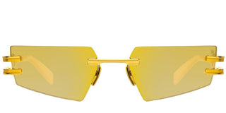 Balmain FIXE unisex Gold Geometric Sunglasses