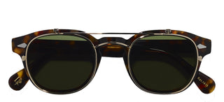 Moscot FLIPTOSH unisex Havana Geometric Eyeglasses