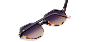 Etnia Barcelona FONTANA unisex Black Round Sunglasses