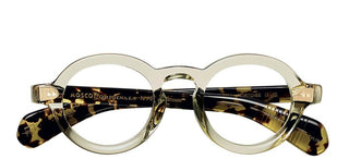 Moscot Foygel Unisex Yellow Round Eyeglasses