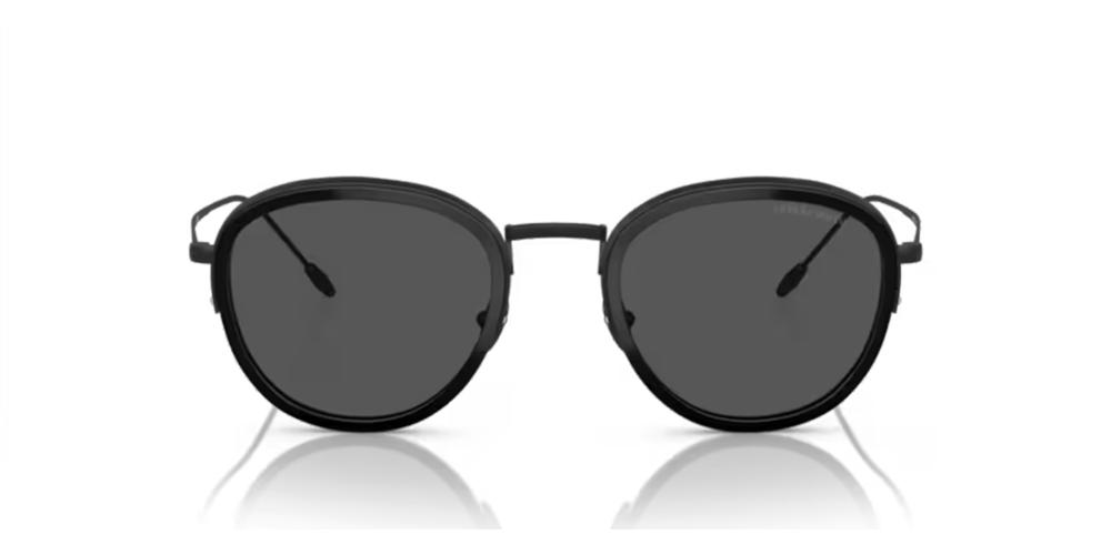 Giorgio Armani Sunglasses AR6068 300187 Black 50mm male Metal Black