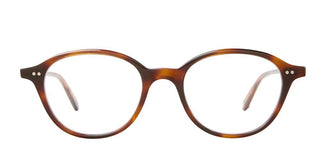 Garrett Leight FRANKLIN unisex Brown Round Eyeglasses