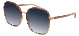 Chloé FRANKY CH0031S women Brown Oversize Sunglasses