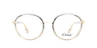 Chloé FRANKY CH0033O women Grey Round Eyeglasses