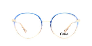 Chloé FRANKY CH0033O women Blue Round Eyeglasses