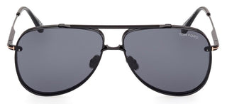 Tom Ford FT1071 unisex Black Pilot Sunglasses