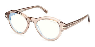 Tom Ford FT5962-B men Pink Geometric Eyeglasses