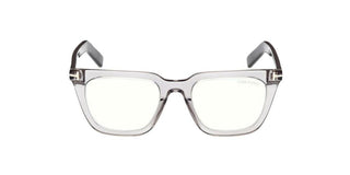 Tom Ford FT5963-B men Grey Squared Eyeglasses