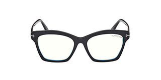 Tom Ford FT5965-B women Black Geometric Eyeglasses