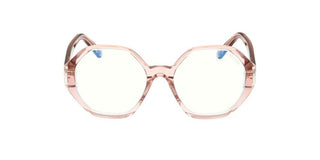 Tom Ford FT5967-B women Pink Round Eyeglasses