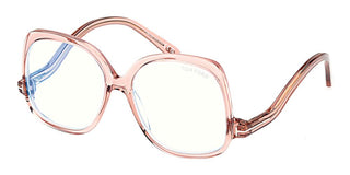 Tom Ford FT5968-B women Pink Oversize Eyeglasses