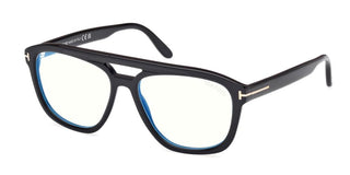 Tom Ford FT6024-B unisex Black Pilot Eyeglasses