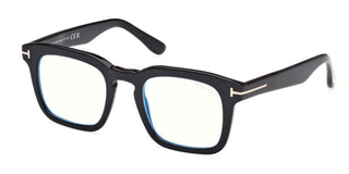 Tom Ford FT6025-B unisex Black Squared Eyeglasses