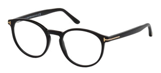 Tom Ford FT 5524 unisex Black Round Eyeglasses