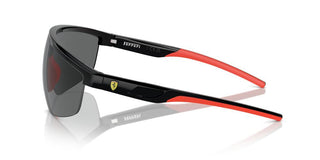 Scuderia Ferrari FZ 6005U unisex Black Squared Sunglasses