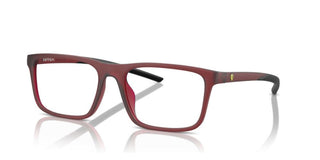 Scuderia Ferrari FZ 8001U men Red Geometric Eyeglasses