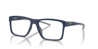 Scuderia Ferrari FZ 8007U men Blue Rectangle Eyeglasses