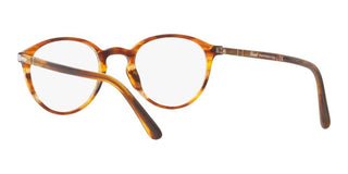 Persol GALLERIA PO 3218V unisex Havana Round Eyeglasses