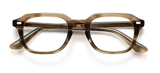 Moscot GATKES men Brown Geometric Eyeglasses