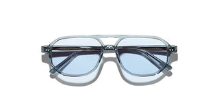 Moscot Gazeektal Sun Unisex Blue Pilot Sunglasses