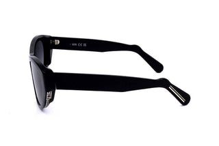 GCDS GD0010 unisex Black Visor Sunglasses