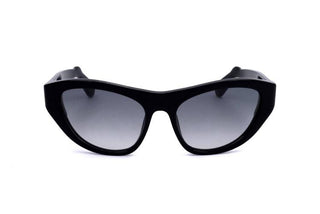 GCDS GD0010 unisex Black Visor Sunglasses