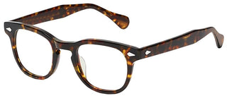 Moscot GELT unisex Havana Geometric Eyeglasses