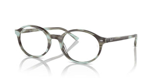 Ray-Ban GERMAN RX 5429 unisex Green Round Eyeglasses