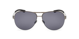 ic!berlin GERRIT IC0010 unisex Black Pilot Sunglasses