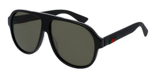 Gucci GG0009S unisex Black Pilot Sunglasses