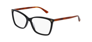 Gucci GG0025O women Black Butterfly Eyeglasses