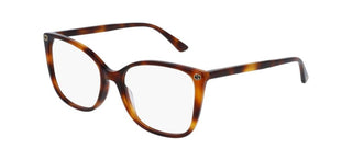 Gucci GG0026O women Havana Butterfly Eyeglasses