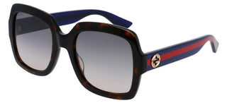 Gucci GG0036SN women Havana Geometric Sunglasses