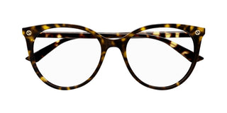 Gucci GG0093O women Havana Pantos Eyeglasses