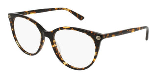 Gucci GG0093O women Havana Pantos Eyeglasses