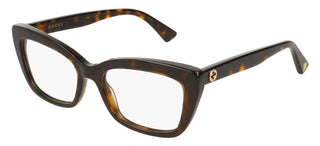 Gucci GG0165ON women Havana Cat Eye Eyeglasses