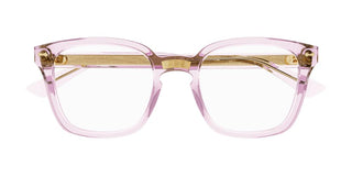 Gucci GG0184O unisex Pink Butterfly Eyeglasses