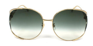 Gucci GG0225S women Gold Oversize Sunglasses