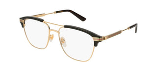 Gucci GG0241O men Black Geometric Eyeglasses