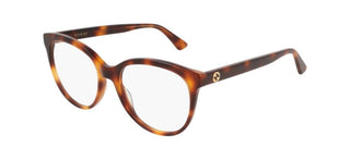 Gucci GG0329O women Havana Cat Eye Eyeglasses