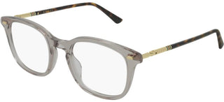 Gucci GG0390O men Grey Geometric Eyeglasses