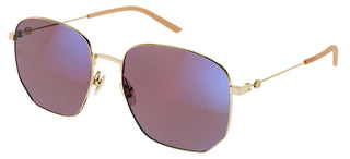 Gucci GG0396S women Gold Geometric Sunglasses