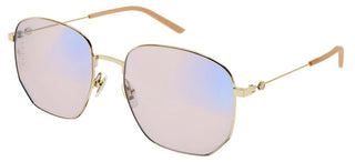 Gucci GG0396S women Gold Geometric Sunglasses