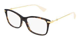 Gucci GG0513O women Havana Geometric Eyeglasses