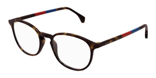 Gucci GG0551O men Havana Squared Eyeglasses