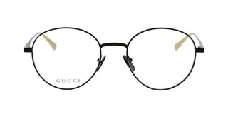 Gucci GG0607OK unisex Black Round Eyeglasses