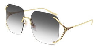 Gucci GG0646S women Gold Oversize Sunglasses