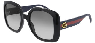 Gucci GG0713S women Black Oversize Sunglasses