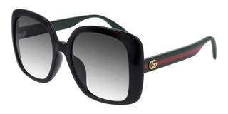 Gucci GG0714SA women Black Oversize Sunglasses