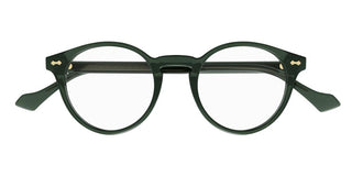 Gucci GG0738O unisex Green Round Eyeglasses